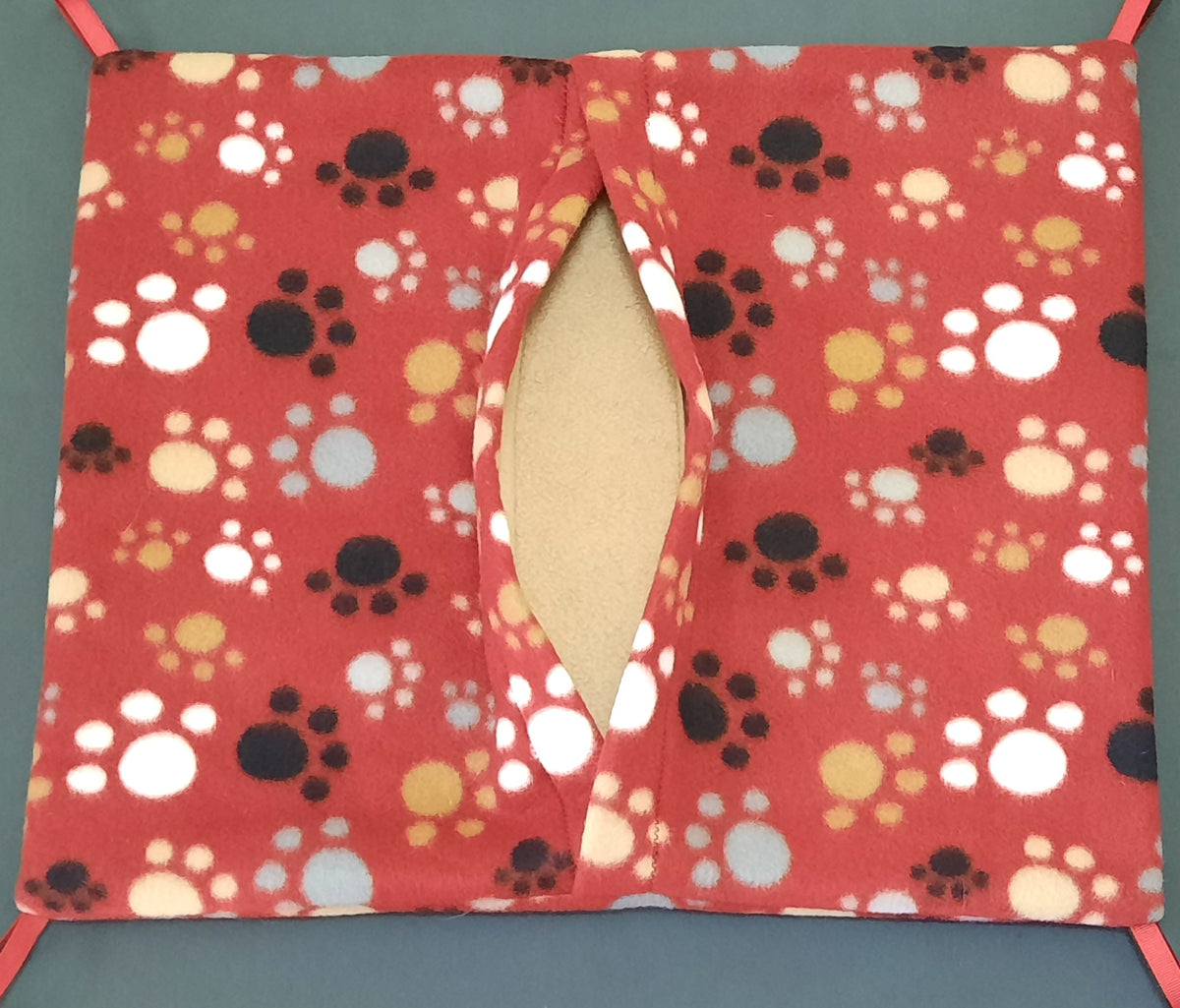 Hammock Red Paw Print